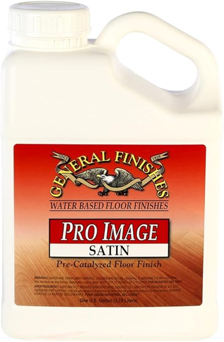 General Finishes Pro Image Floor Topcoat, Satin, Gallon