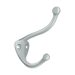 Deltana Coat Hat Hook, Brushed Chrome