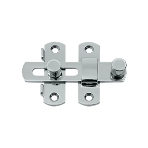Deltana Drop Latch 3-1/2″ Solid Brass, Polished Chrome