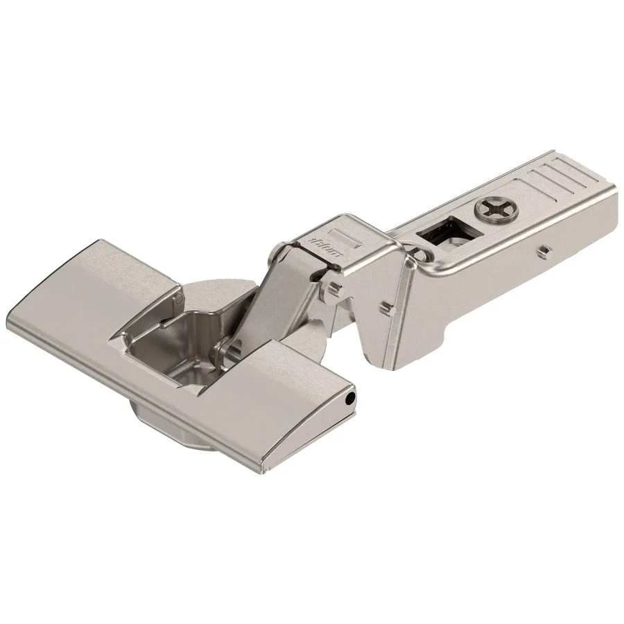 Blum Clip Top 95 Degree Thick Door Hinge Steel, Half Cranked, Inserta, Self-Closing