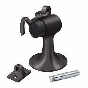 Deltana Cement Floor Mount Bumper With Holder, Oil Rubbed Bronze