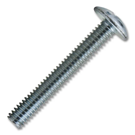 #8 Machine Screw Truss Head #2 Square/Phillips Combo Coarse Thread 1-1/4" Length, Multiples of 100