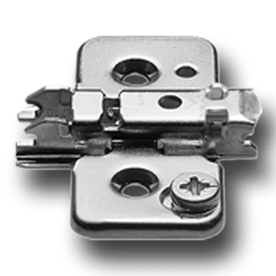 Blum Clip Mounting Plates Cam Height Adjustable Steel, 0 mm, #6 Mounting Screw