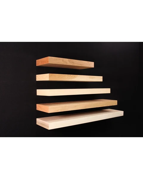 Floating Shelf 54″ Length Red Oak