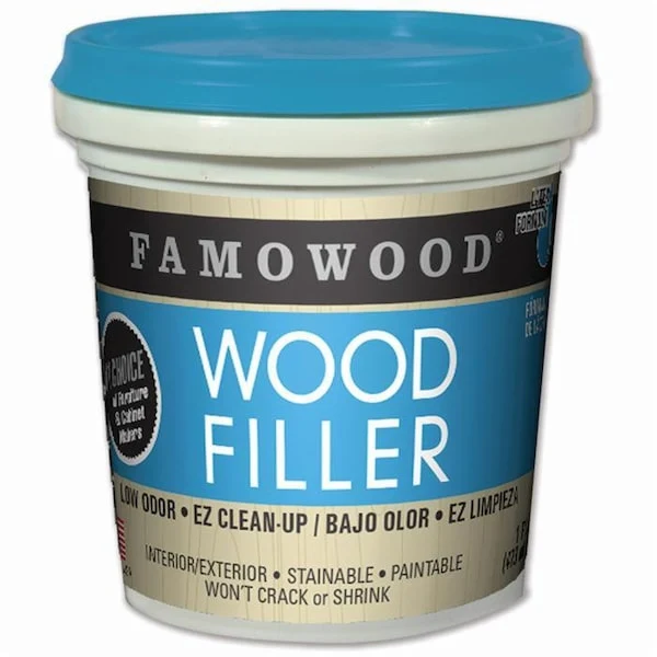 Famowood Wood Putty Water Based, Oak, Pint