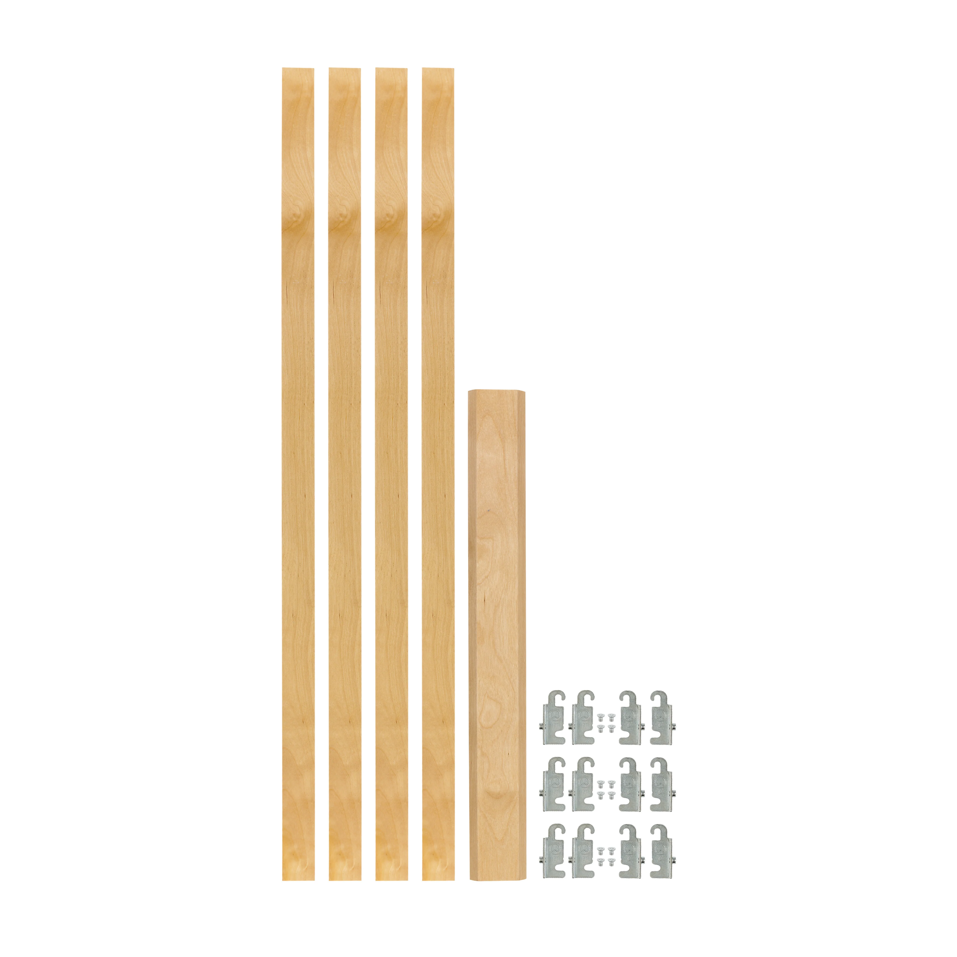 Rev-a-shelf Wood Pilaster System Pilaster Hdw Sets Included 27-1/4″ Length 1-1/8″ Width