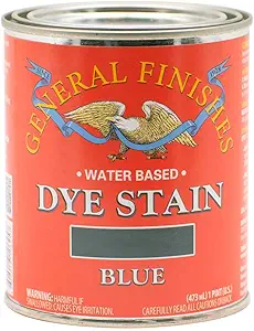 General Finishes Dye Stains, Blue, Pint