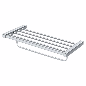 Deltana 24″ Hotel Shelf With Bracket Za Series, Chrome