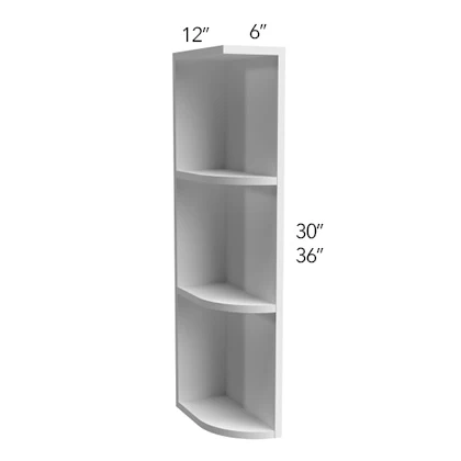 Wall Open End Left 6 W X 30 H X 12 D – Fusion by Fabuwood