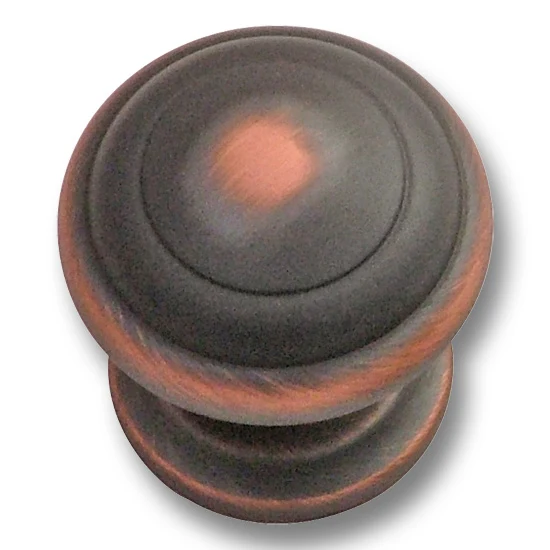 Hickory Hardware Zephyr Knob Oil Rubbed Bronze 1-1/4" Diameter