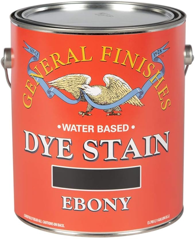 General Finishes Dye Stains, Ebony, Gallon