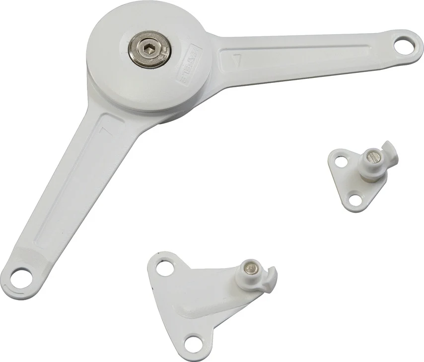 Hafele Lid Stay/Flap Stay, Duo, White