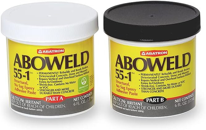 Aboweld 12 Ounce Kit 6 oz Resin, 6 oz Hardener