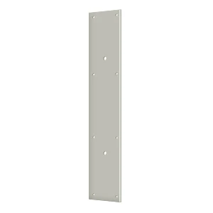 Deltana Push Plate For Door Pull Satin Nickel 10″-20″ Pull Size