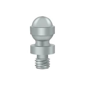 Deltana Acorn Tip Brushed Chrome 1/2″ Height