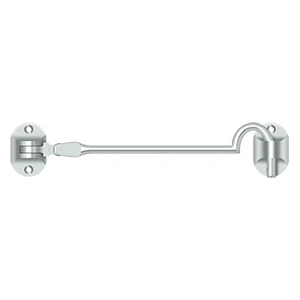 Deltana Cabin Hooks British Style, Chrome, 6″