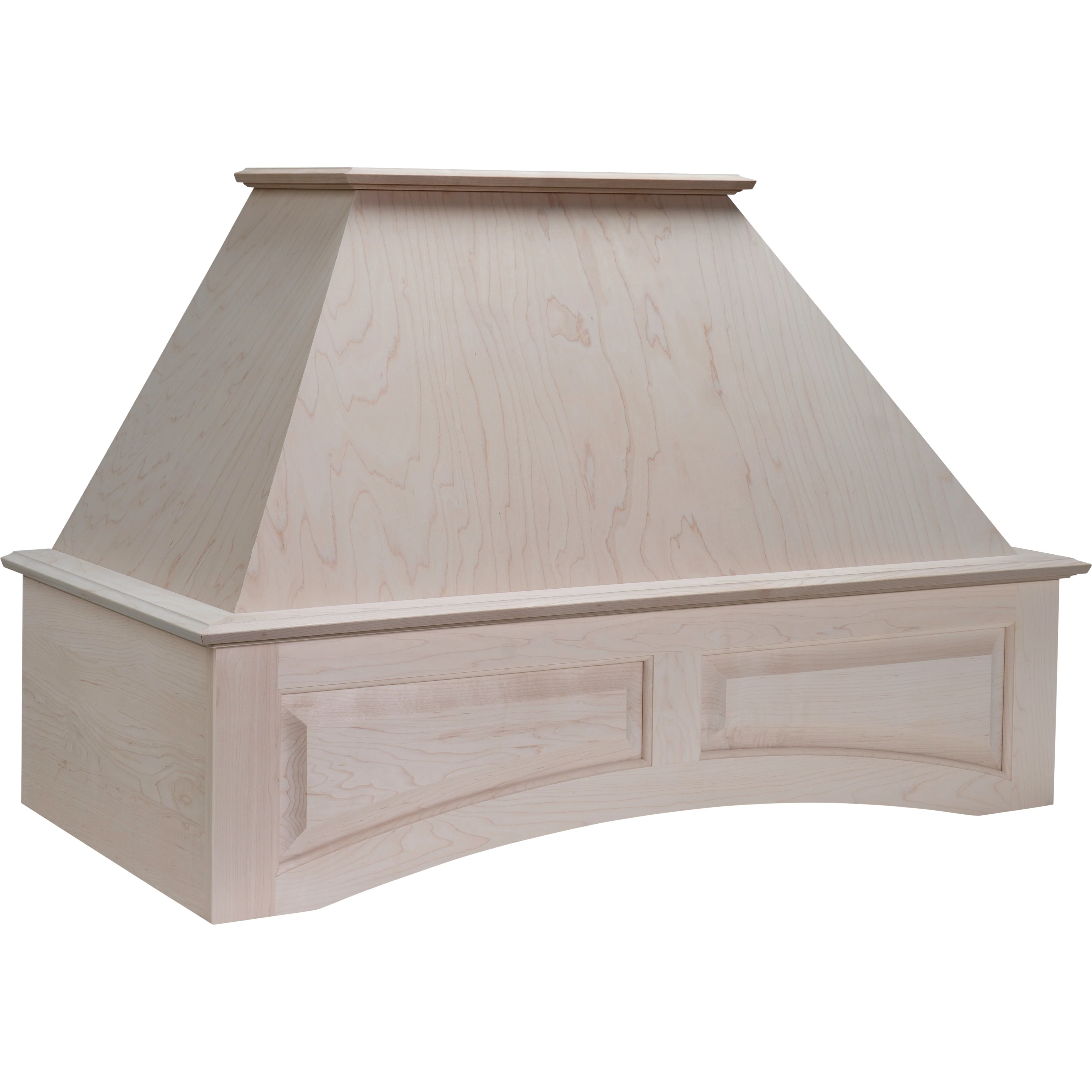 Arched Signature Hood 30″ Width Maple