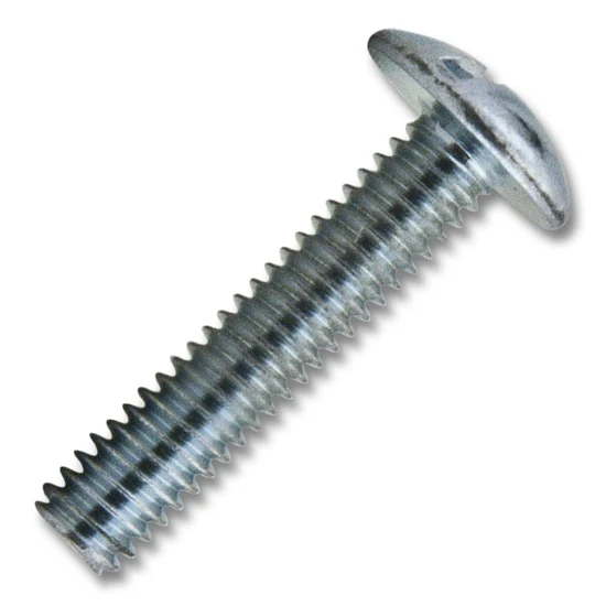 #8 Machine Screw Truss Head #2 Square/Phillips Combo Coarse Thread