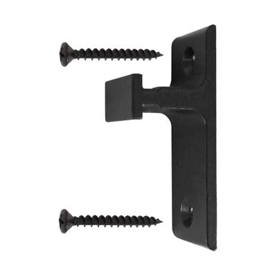 Quiet Glide Short Roller Vertical Bracket Kit, Black