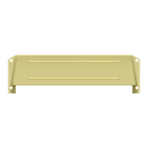 Deltana Letter Box Hood, Polished Brass