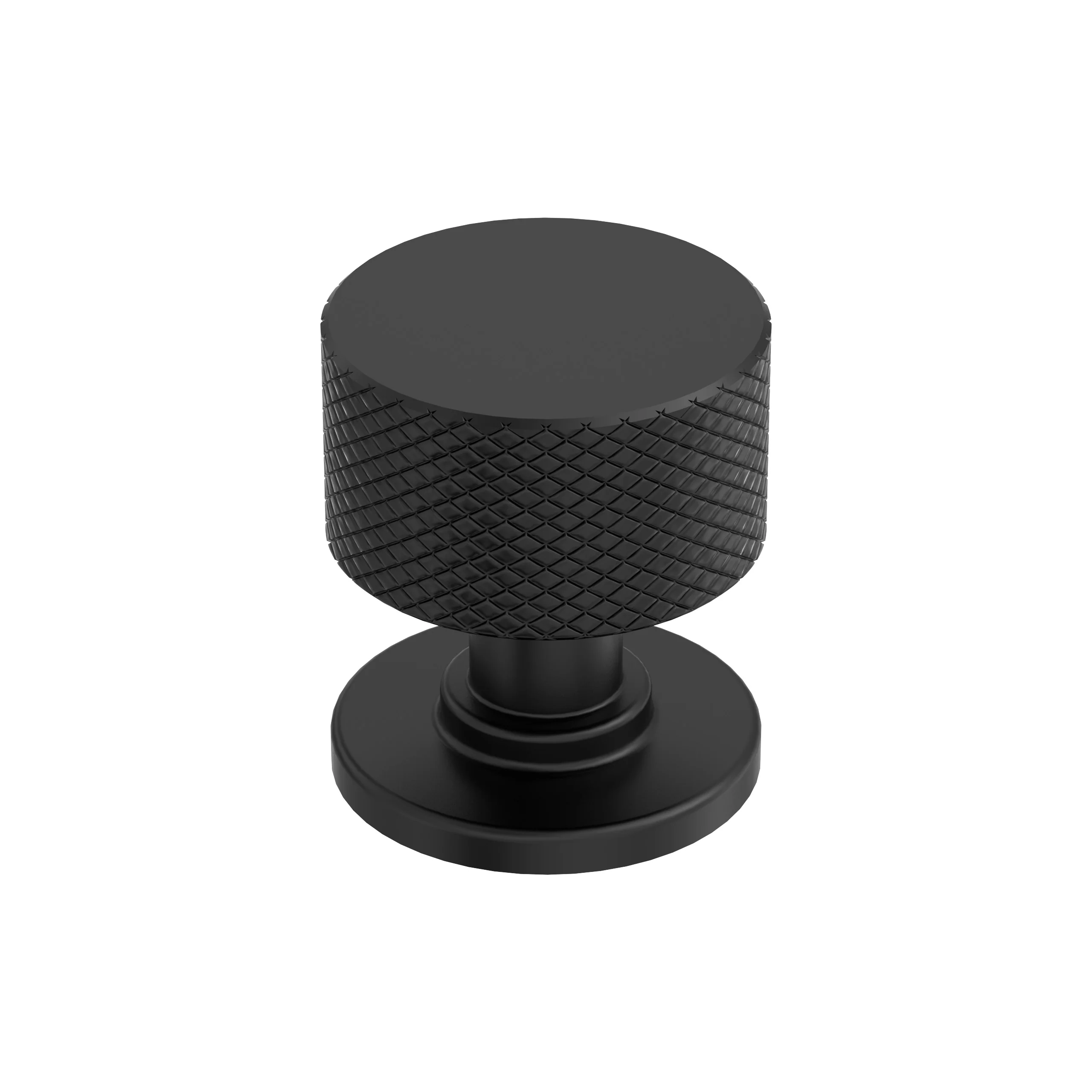 Amerock Balata Knob Matte Black 1-1/8″ Diameter