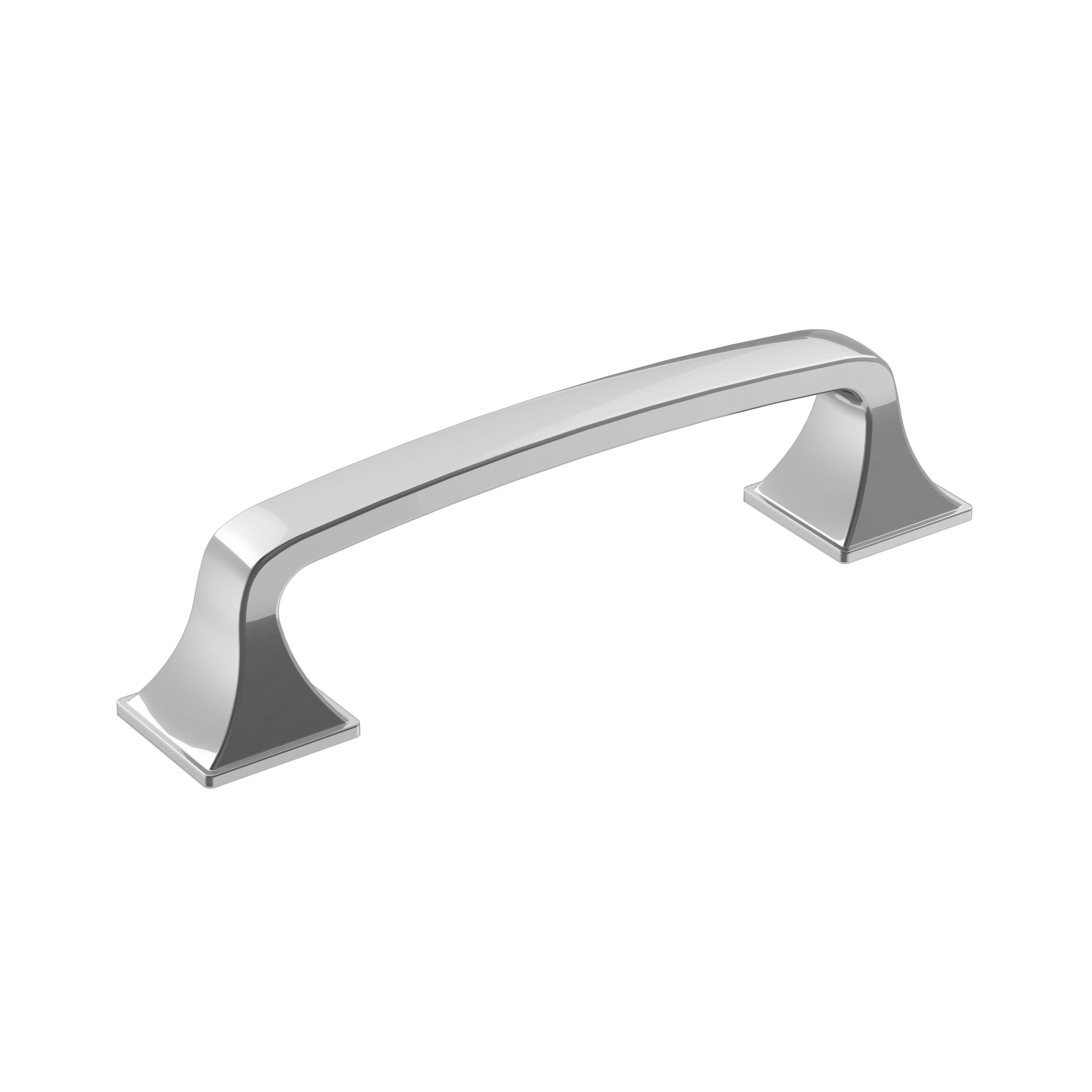 Amerock Ville Pull Polished Chrome 3-3/4" Center to Center