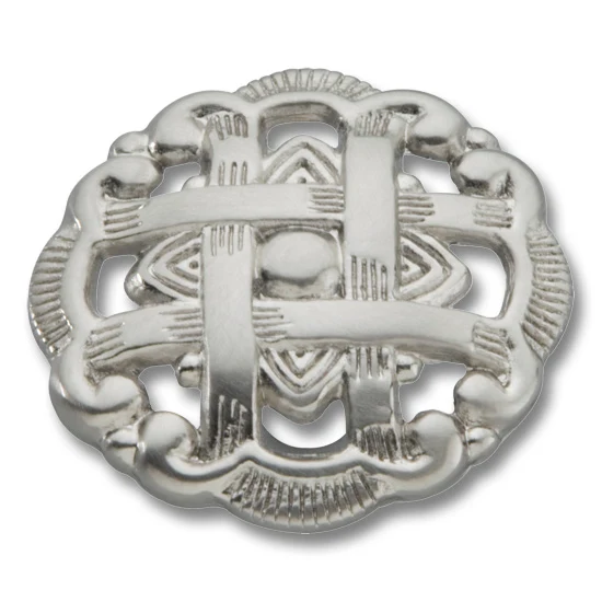 Hickery Hardware Cavalier Knob Zinc