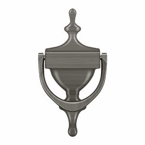 Deltana Victorian Door Knocker, Antique Nickel
