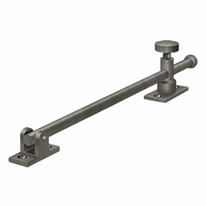 Deltana Casement Stay Adjuster 3/8" Diameter, Antique Nickel, 12"