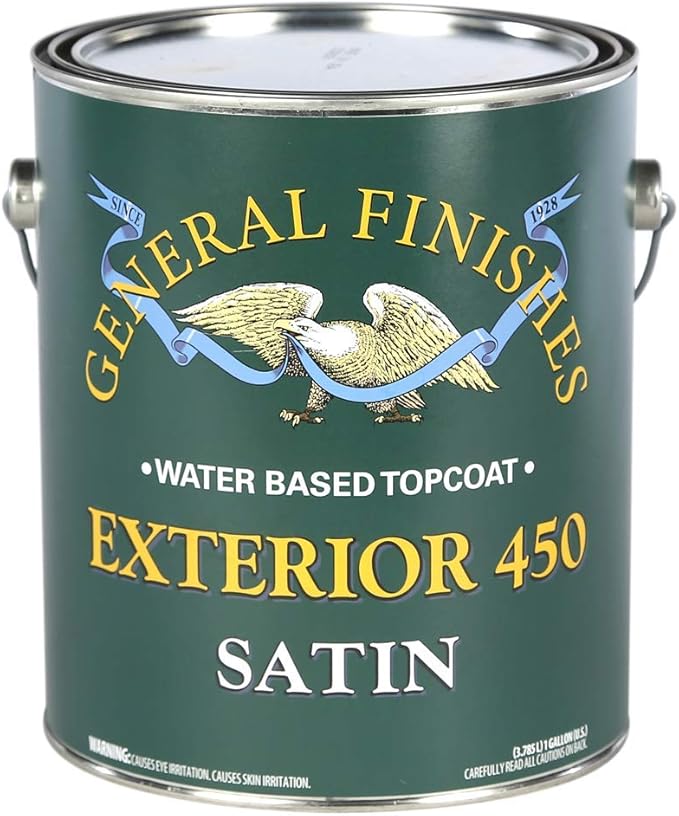 General Finishes Exterior 450 Clears, Satin, Gallon