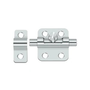 Deltana Barrel Bolt, Chrome, 2″