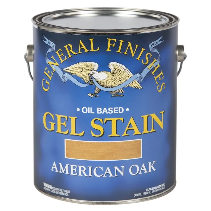 General Finishes Gel Stain, American Oak, Gallon