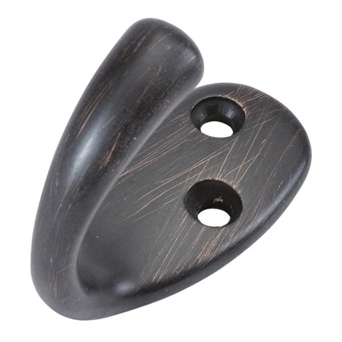 Hickory Hardware Hook Zinc Vintage Bronze 1/2″ Center to Center