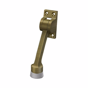 Deltana Kickdown Holder, Antique Brass, 4″