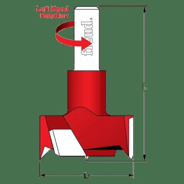 Freud Industrial Carbide Cylinder Boring Bits
