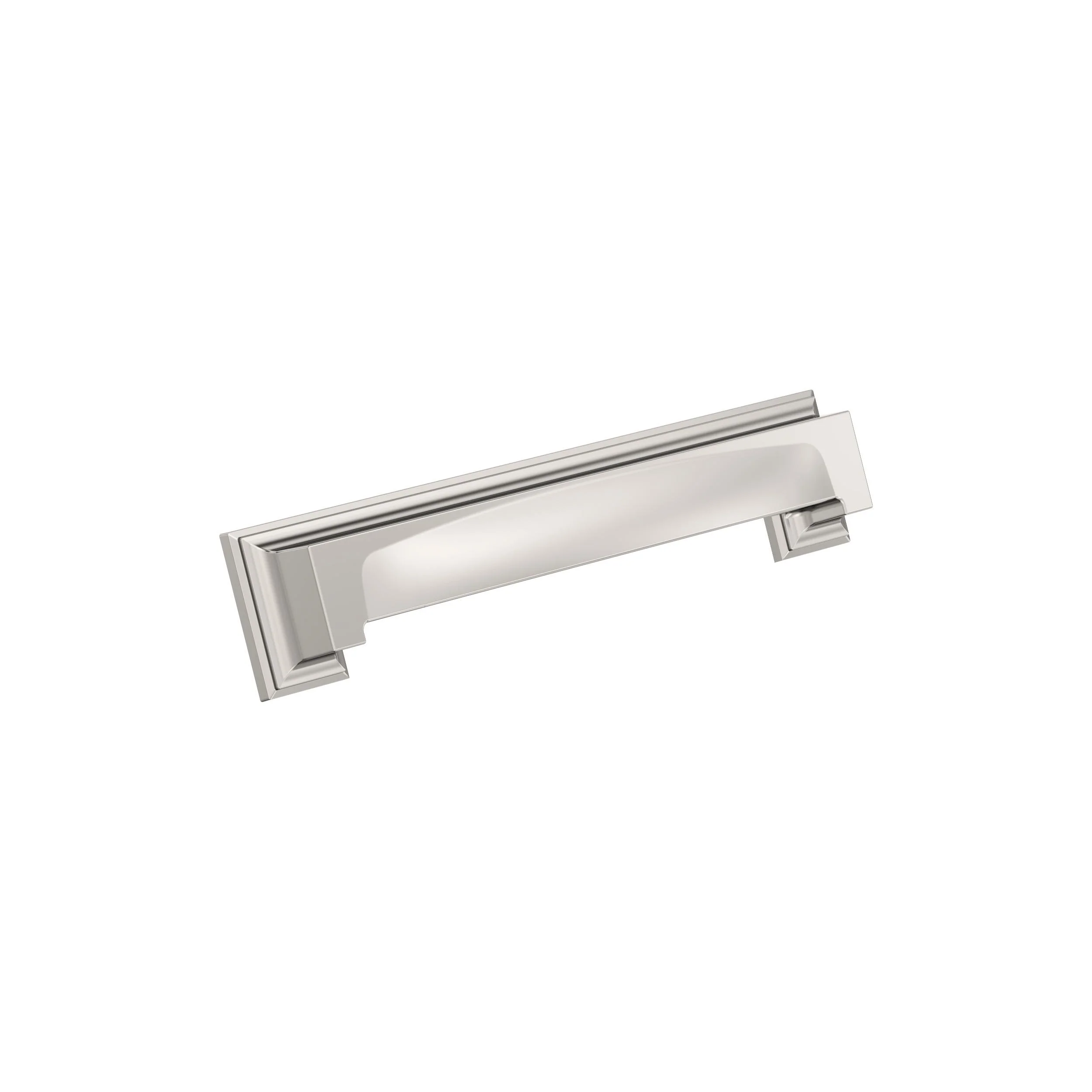 Amerock Appoint Cup Pull Polished Nickel 6-5/16″ Center to Center