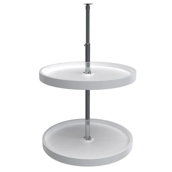 Rev-a-shelf Classic 2-Shelf Full Circle Lazy Susan Set For Base Cabinets, 20″