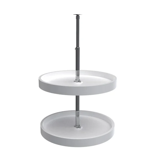 Rev-a-shelf Classic 2-Shelf Full Circle Lazy Susan Set For Wall Cabinets