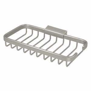 Deltana Retangular Wire Basket Satin Nickel 8″ Length