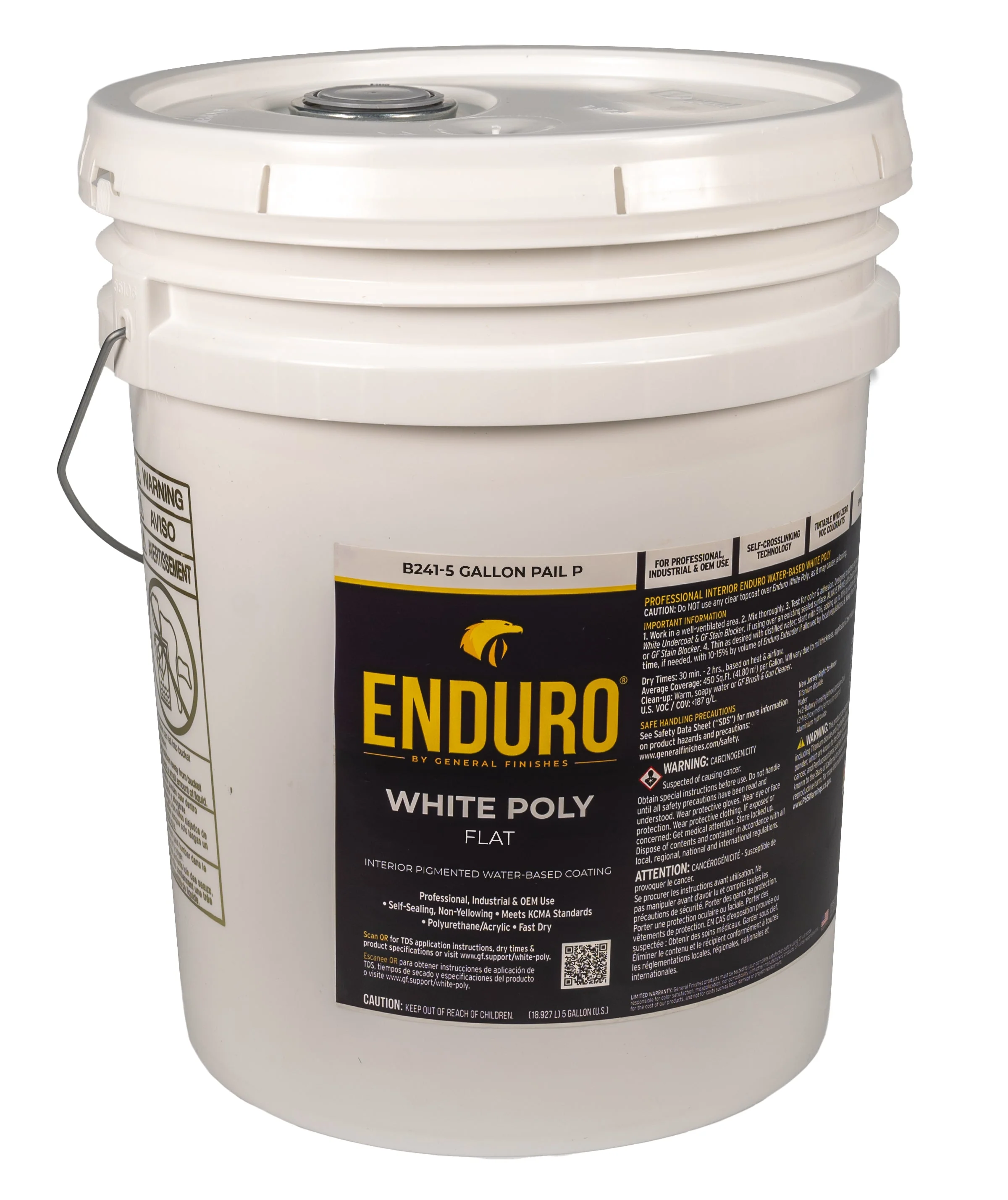 Enduro White Poly