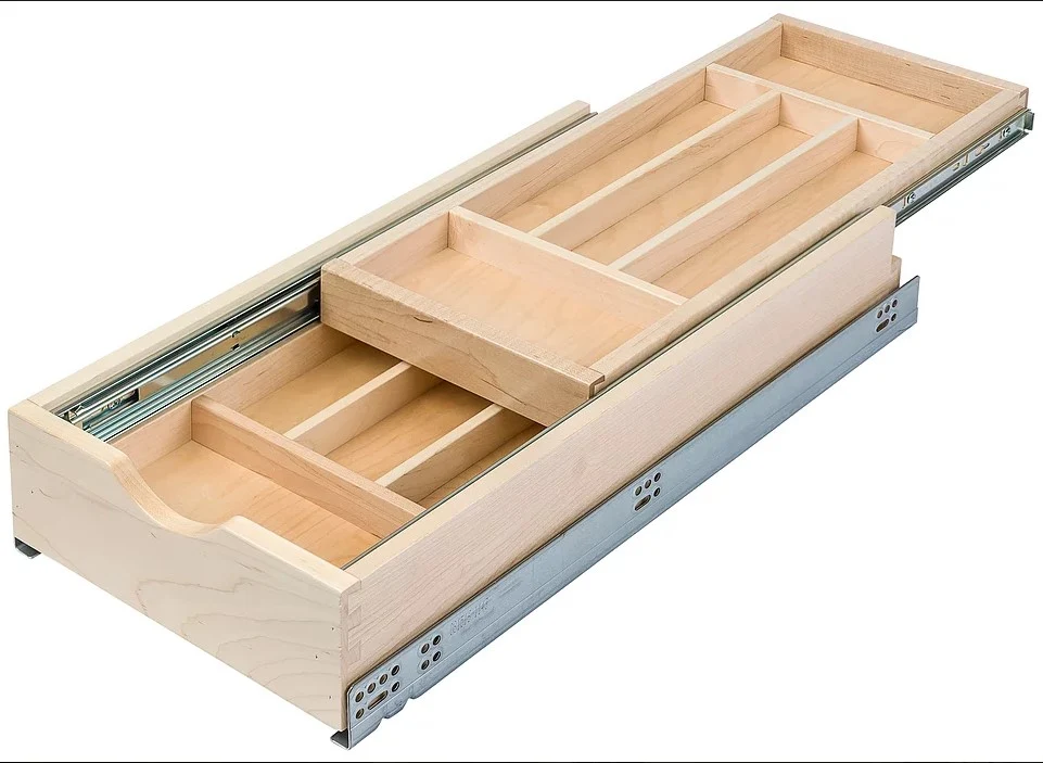 Century Components Double Tier Silverware Drawer