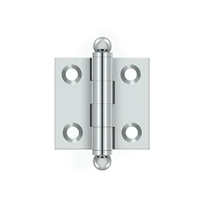 Deltana 1.5″ x 1.5″ Hinge With Ball Tips, Chrome