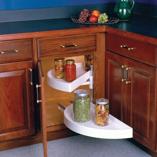 KV Lazy Susan Half-Moon Glide Out