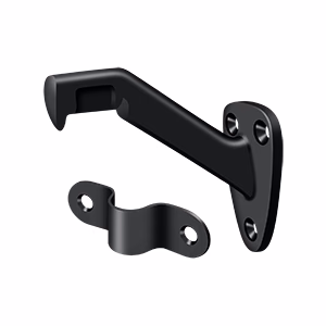 Deltana Hand Rail Brackets 3-5/16" Projection Black