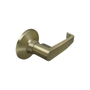 Deltana Linstead Lever Non-Handed, Antique Brass, Dummy