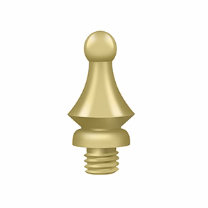 Deltana Windsor Tip Polished Brass 1-1/4″ Height