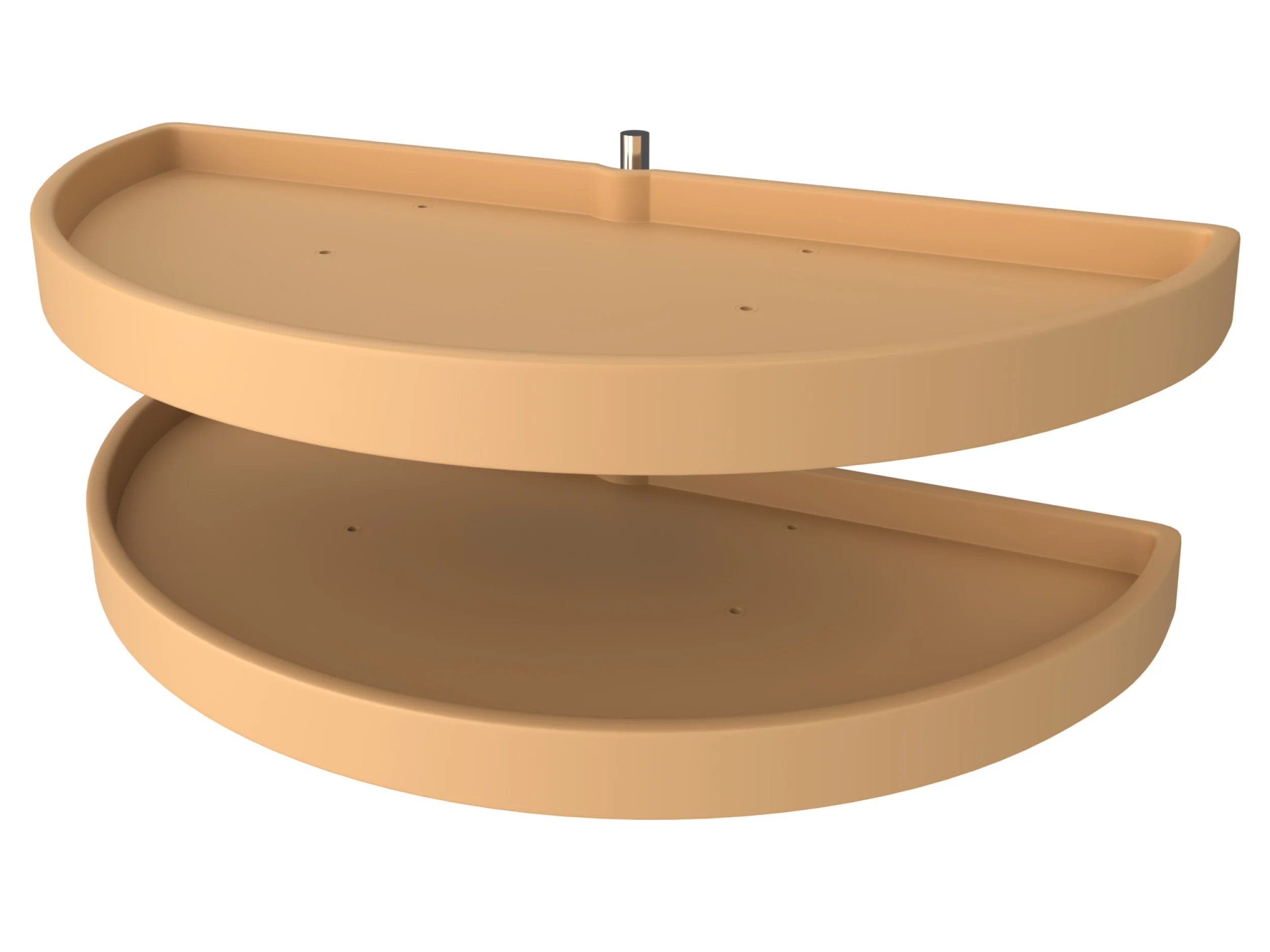 Rev-aShelf Half Moon 2-Shelf Lazy Susan Set, 35″