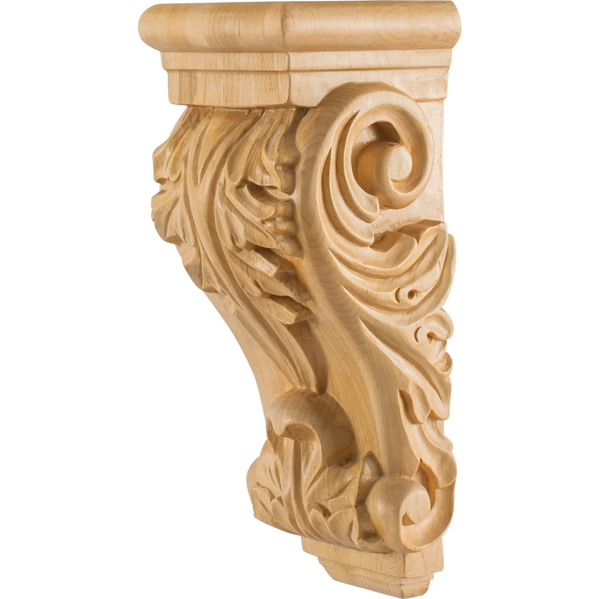 Hardware Resources Low-profile Acanthus Corbel Alder 12" Length