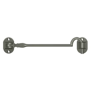 Deltana Cabin Hooks British Style, Antique Nickel, 6″