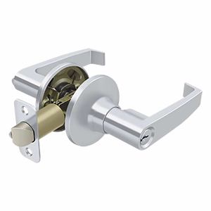 Deltana Linstead Lever Non-Handed, Chrome, Entry
